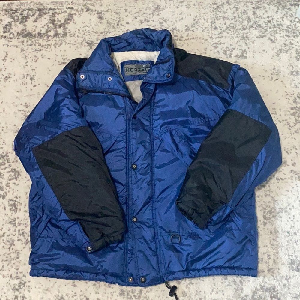 VTG Nortec by north bay nylon ski jacket size XL GUC